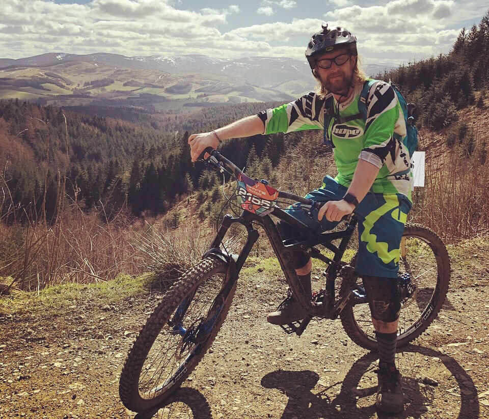 Gareth Hanson mountain bike coach & guide